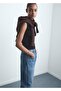 High-Waisted Barrel Jeans - 7