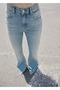 Mid-Waist Flared Jeans