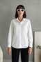 White Shile Long Sleeve Shirt - 2