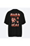 Oversize Burn Head Oldschool Unisex T-Shirt