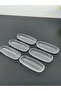 6-Piece Glass Mini Boat Plate Bowl Breakfast Bowl 14*6cm - 4