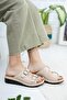 Sasha Double Buckle Women's Slippers