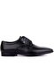 Fosco - Black Leather Lace-Up Men's Classic Shoes 290-9059