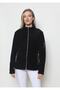 Women's Black Fleece Cardigan - 3