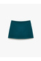 Slim Fit Pocket Detailed Mini Shorts Skirt - 3
