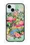 Protective Case Anti Scratch Shock Proof Bumper Cover For iPhone 15 Plus Pink Flamingoes