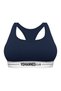 Women'S, Underwear Set, (Bustier Bra-Brazilian), Navy Blue - 4