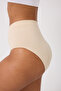 3-Pack Seamless Women's High Waist Flexible Bato Slip Panties - 6