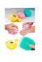 Silicone Brush Pouch with Shower Gel Chamber Multi-Purpose Body Cleaning Pouch Bath Loofah - 3
