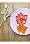 Edelweiss Flower Cookie Mold and 'smile' Motto Card - 3