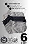 Unisex Boys Girls 6-Piece Cotton Quality Comfortable Mesh Breathable Booties Socks