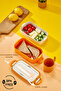 “2 Tiers – Practical Food Container for Office, School and Picnic”