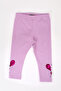 Girls' Sequin Leggings with Turn-Up Hem - 5