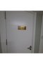 Metallic Gold Series Kitchen Self-Adhesive Direction Sign - 3