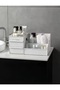 Elegance Bathroom Organizer Toothbrush Holder with Drawer Personal Care Pad Organizer Rose Cosmetic Pen Holder - 3
