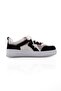Women's Sneaker High Sole Suede Sports Shoes Aryan Black - 3