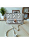 Canvas Model Knitted Handbag - 3