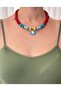 Evil eye glass basement necklace glass bead necklace - 4