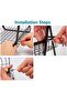 3-Layer storage rack, Fruit Storage rack, Vegetable Rack, Bread Display Stand for Kitchen, Fruit Bow - 4