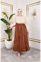 Wrinkled Linen Skirt - 3