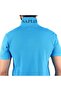 A+ Naples Men's Blue Polo Neck T-Shirt 312-Naples - 4