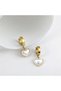 Steel Venetian Heart Earrings Gold |   Mother's Day Gift |   Woman