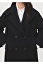 Wool Blend Double-Breasted Overcoat - 8