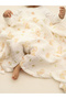 Baby Duck 100% Organic Cotton Double Layer Muslin Mouth Wipe - 6