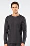 Men's Modal Cotton Crew Neck T-Shirt 2242/Anthracite