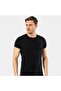 1305 Black Men's O Neck Short Sleeve T-Shirt - 2