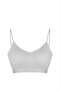 Cotton Pack of Stretch Fabric Bustier-Sports Bras with Removable Pads - 2