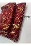 Sofa Sofa Bed Cover Yenimoda Gold Leaf Decorative Burgundy Floor Sponge Sofa Cover 1pc - 6