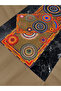 Boho Rings – 3D Ethnic Ring Table Runner & 4-Piece Supla Set - 3