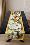 Luxury Tableware – 3D Flower and Gold Leaf Pattern Runner & Supla Set - 2