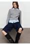 Mixed Knitted Cardigan - 5