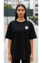 'Daisy' Siyah Oversize Tişört