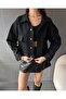 Women's Waist Detailed Denim Jacket