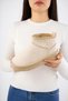 Women's Suede Fur Lined Thick Sole Ankle Short Women's Boots&Bootie Beige - 3