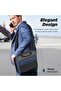 Large Capacity Messenger bag with Multiple Compartments for 15.6” Laptops - 2