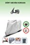 Compatible with Mondial 125 Lavinia GRAY MOTORCYCLE BRAND REAR BAG