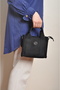 Women's Canvas Cross Strap Tote Hand and Shoulder Bag Şi̇la - 3