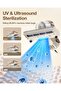 Mattress Vacuum Cleaner, Bed Vacuum with UV & Ultrasound, High Heating, Smart Dust Sensor, 15K - 3