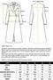 Patterned Lined Oversize Double Breasted Coat Gray 3095 - 8