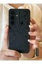 Compatible with Samsung S24 Plus/S25 Plus - Black Map Pattern Soft Silicone Case - 2