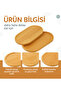 1 Bamboo Oval Presentation and Serving Tray - Wooden Tray - Oil Pot Mat. - 3