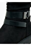 Strap Accent High Cut Boots with Zip Closure - 4