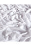 White 4 Layer Muslin 100% Cotton Double Bedspread Without Fringe/Pike 200 X 240cm - 5