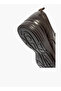 Solid Lace-Up Derby Shoes - 4