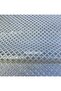 Transparent Coating Cream Mesh Chain Perforated Non-Slip Luxury Pvc Round Oilcloth Tablecloth - 3