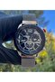 Wicker Magnet Cord Men's Wristwatch - 3